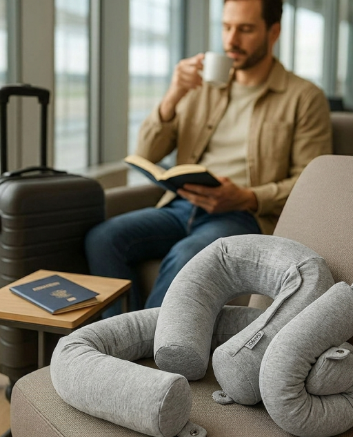 The Rest: Memory Foam Travel Pillow