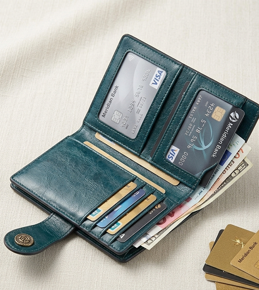 The Sofía: RFID Bifold Wallet