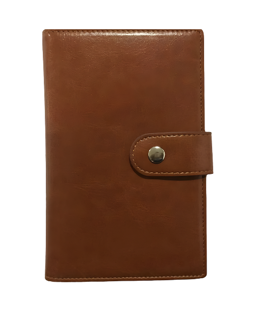 The Voyager: Premium Leather RFID Passport Wallet